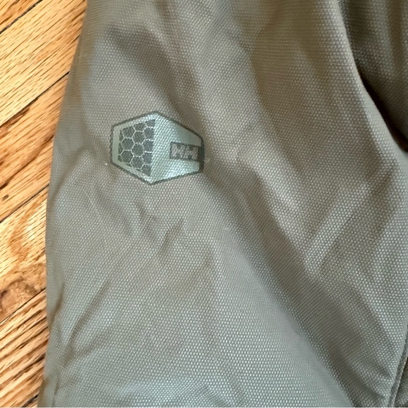 Helly Hansen Hooded Puffer Jacket Olive Green Women’s M Winter Coat - Picture 6 of 8